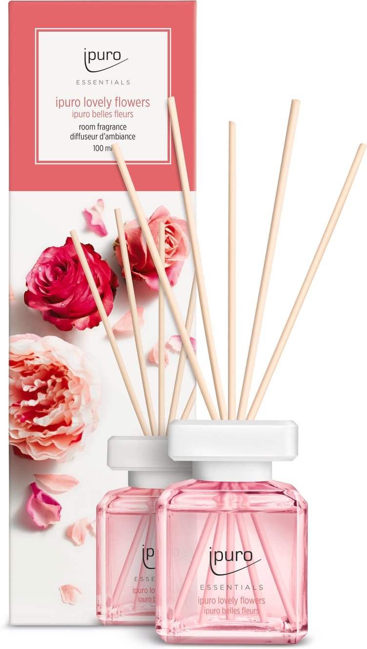 Thumbnail - ipuro ESSENTIALS Raumduft Lovely Flowers, Glas