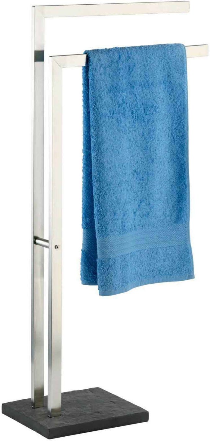 Wenko Handtuchständer SLATE ROCK, Edelstahl