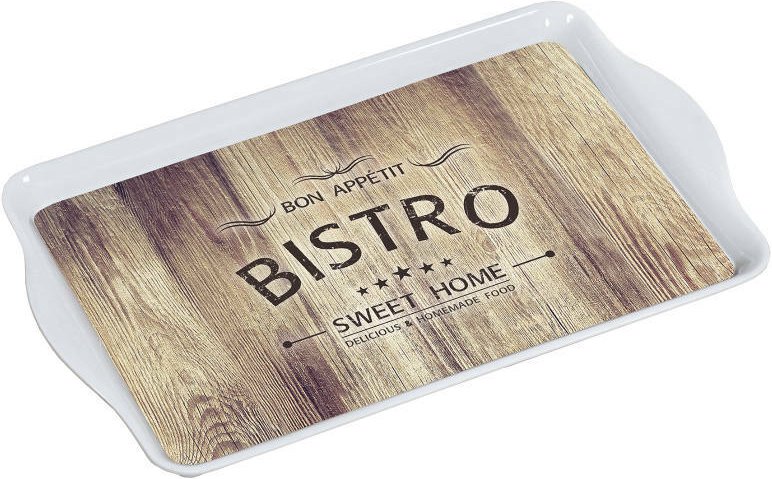 Homeware Serviertablett Motiv: Bistro KESPER, Melamin