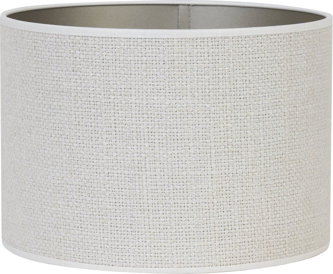 Light&Living Lampenschirm Zylinder SAVERNA, sand, Textilfaser