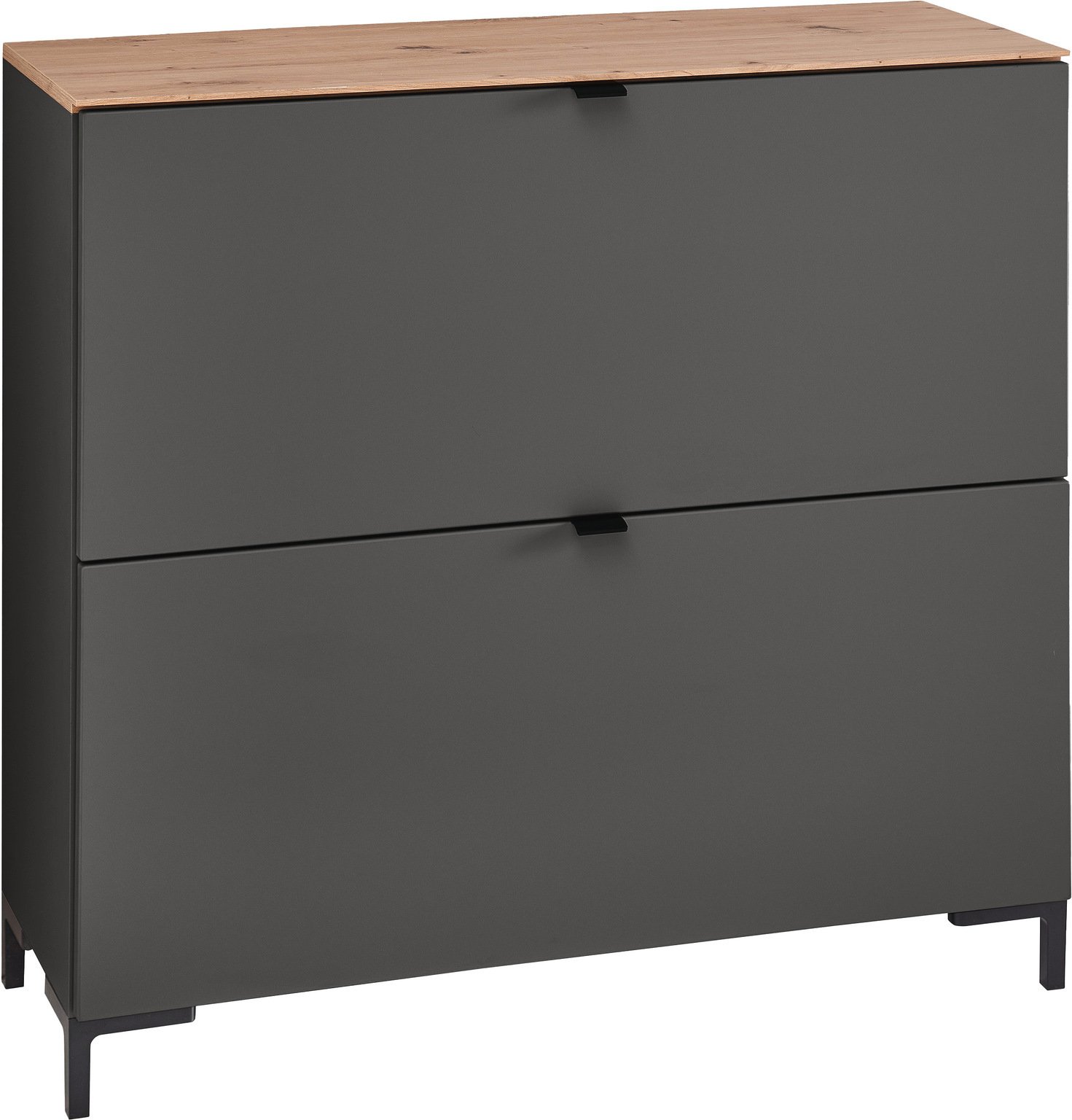 Voleo Hänge-Schuhschrank breit DIANA, Holznachbildung