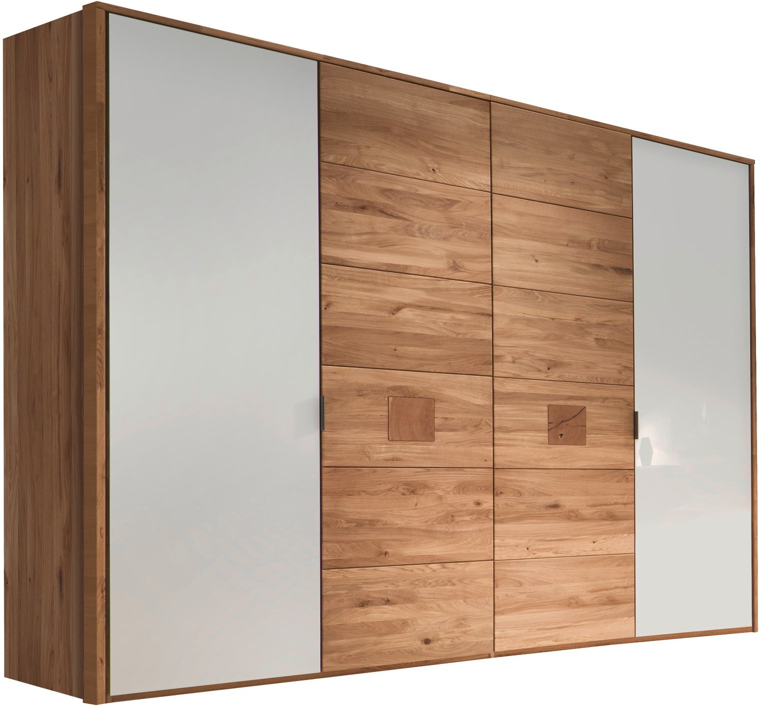 Valnatura Kleiderschrank 4-türig LIGNUM, Massivholz