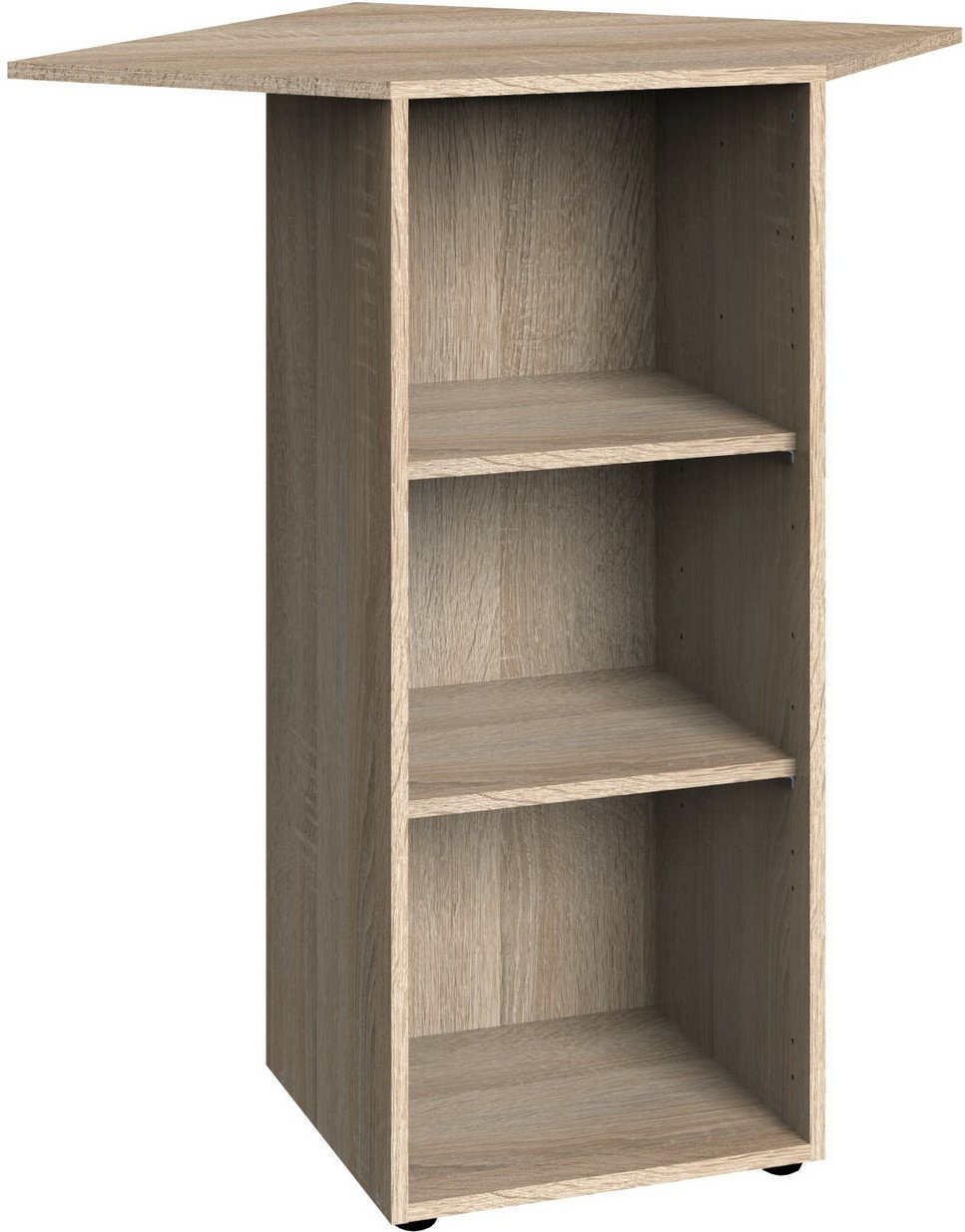 XORA Eckregal niedrig MULTIRAUMKONZEPT, Holznachbildung