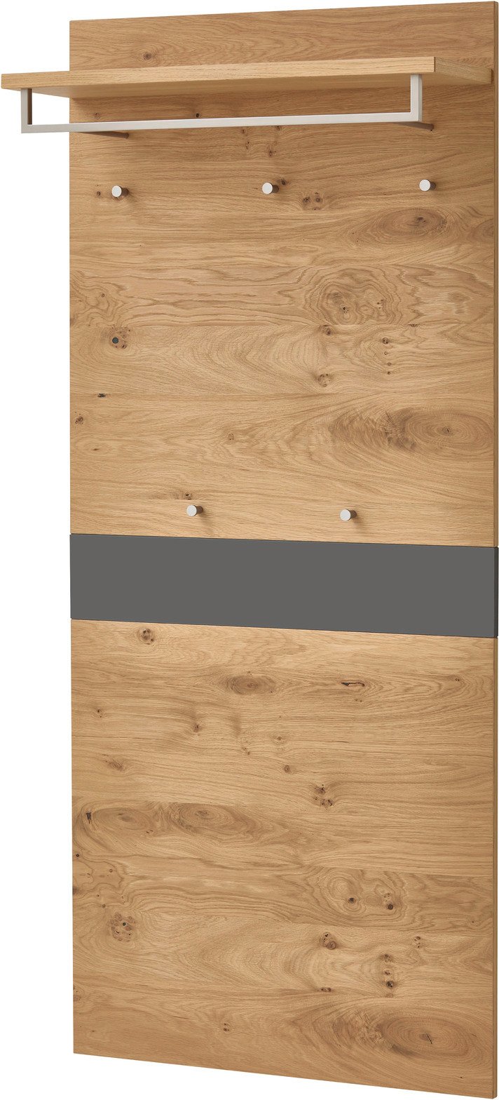 VOSS Garderobenpaneel lang/breit LEVIO, Holzfurnier