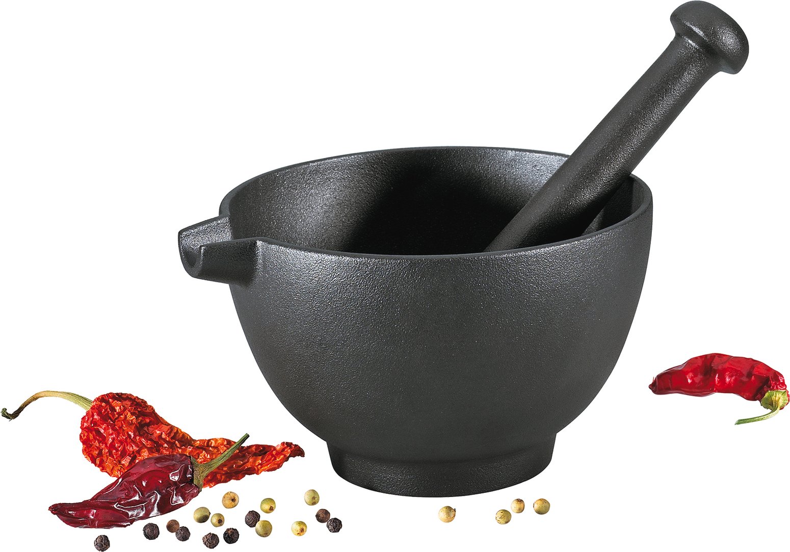 Zassenhaus Mörser XL mit Stößel MAN@WORK, Gusseisen