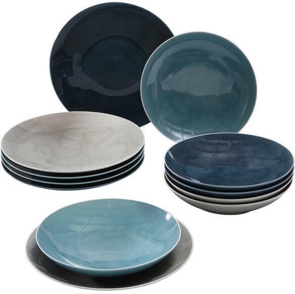 Thomas Tafelservice 12tlg. LOFT NORDIC COLOURS, Porzellan