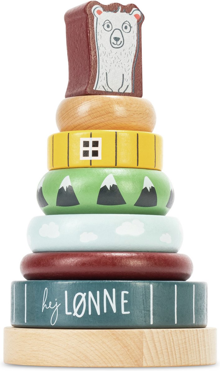 Hej Lonne Holz-Stapelturm HEJ LONNE, Holz