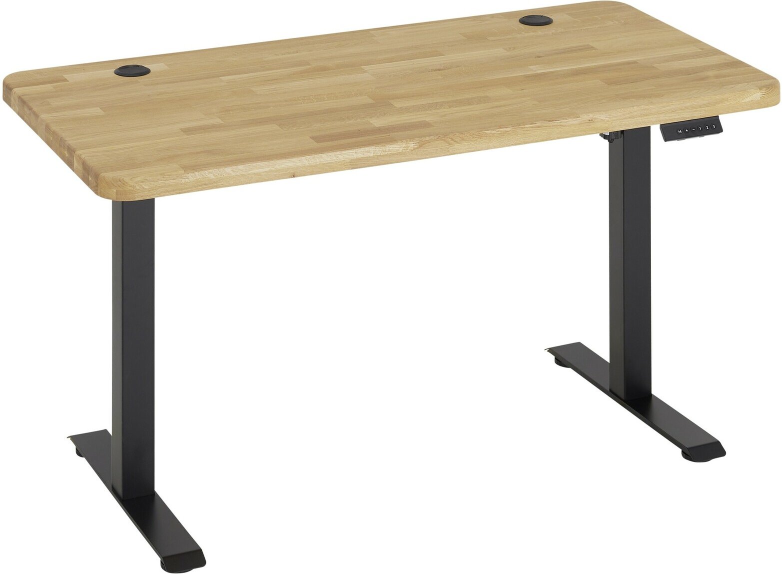 Linea Natura E-Schreibtisch RECIFE, Massivholz