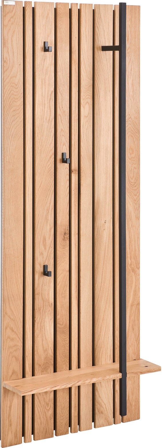 Linea Natura Garderobenpaneel SIGNE, Massivholz