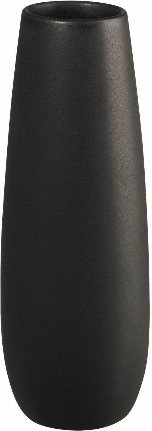 ASA SELECTION Vase Black Iron, Steingut