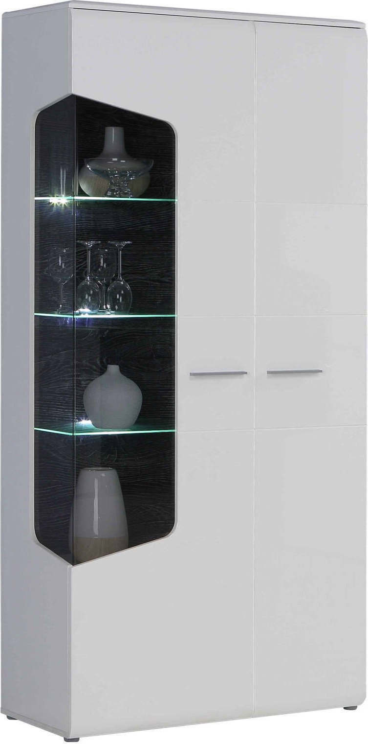 Thumbnail - Hom´in Vitrine 2-türig Corel, Holznachbildung