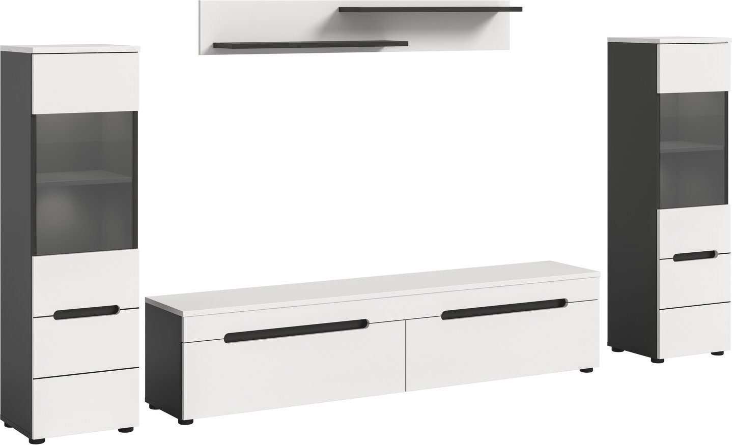 MID.YOU Wohnkombination CANU, Holznachbildung