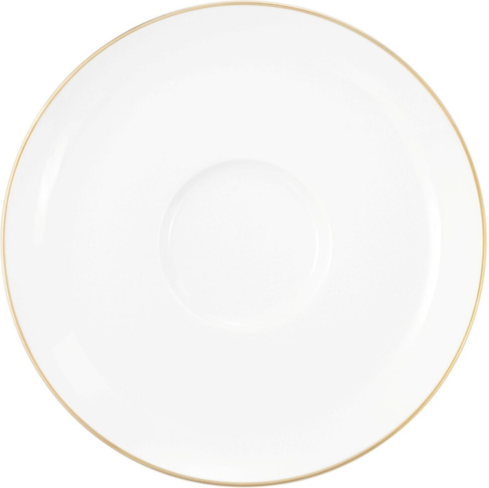 Seltmann Weiden Untertasse LIBERTY GOLDRAND, Porzellan