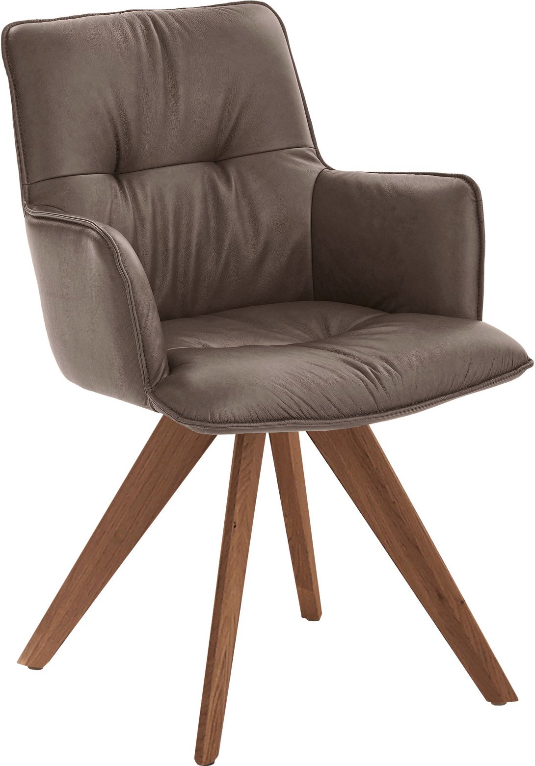Dieter Knoll Design-Schalensessel PREMIO, Leder