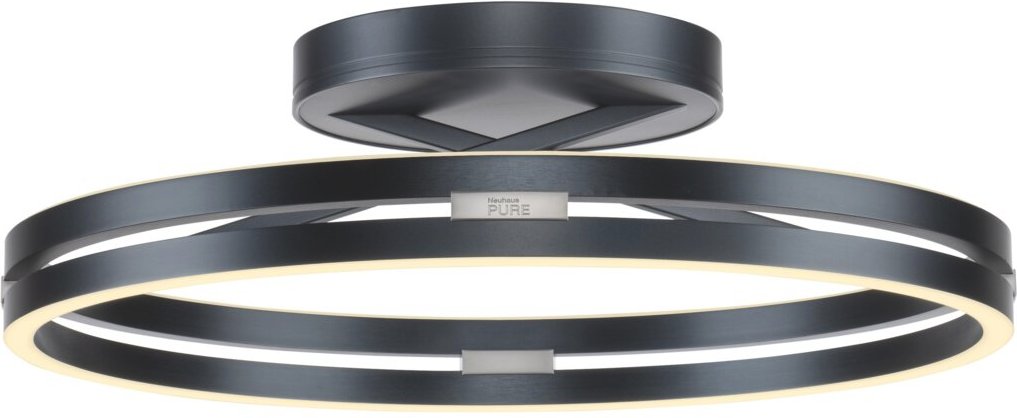 Neuhaus Pure Deckenleuchte PURE LOOP, grau, Aluminium