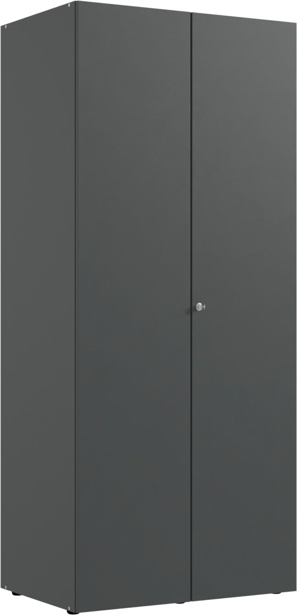 XORA Kleiderschrank mit Schloss MULTIRAUMKONZEPT, Holznachbildung