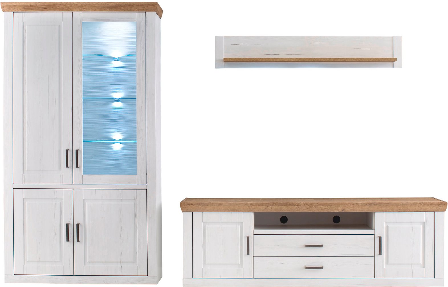 Landscape Wandkombination BREGENZ, Holznachbildung