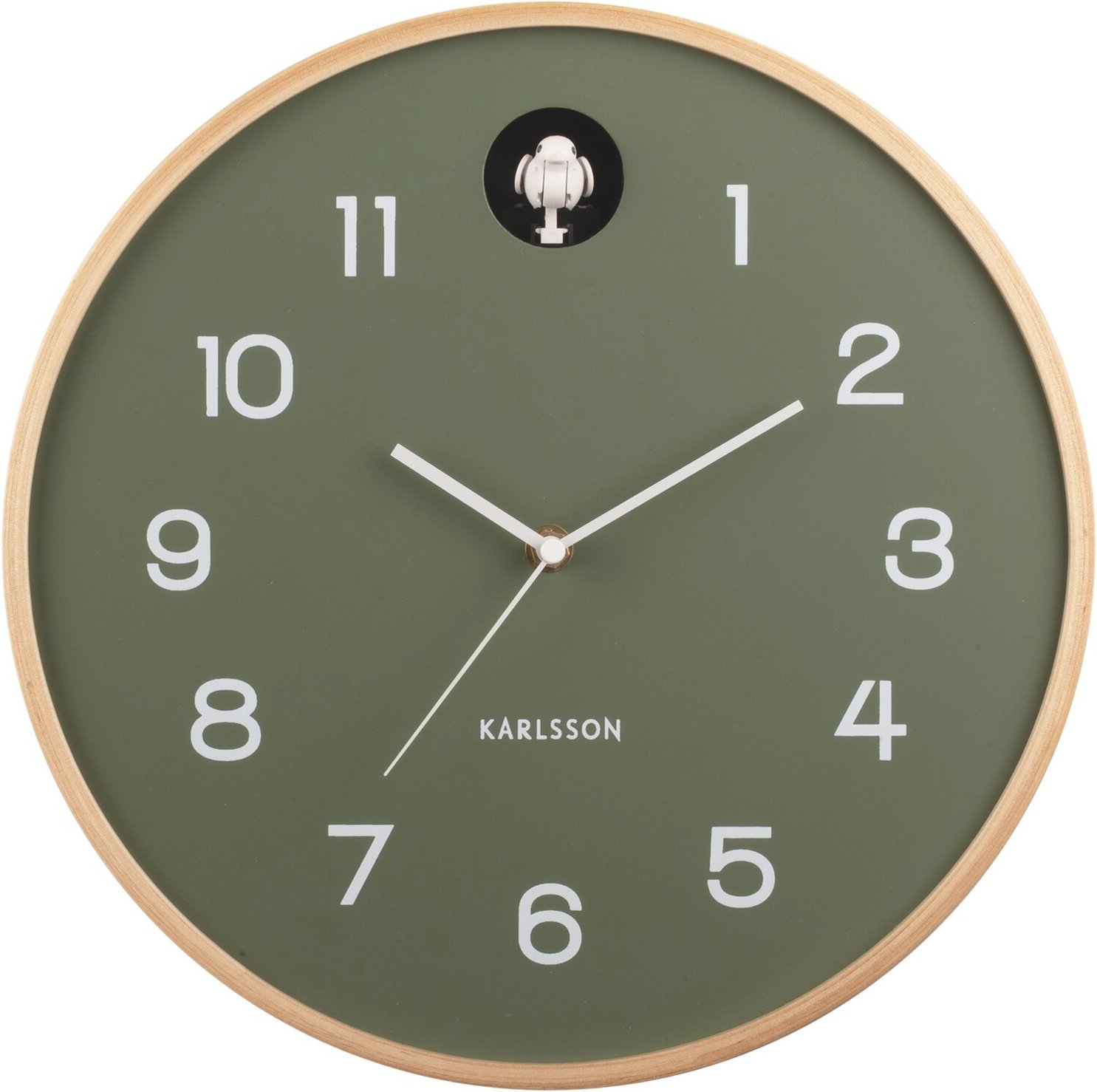 KARLSSON Wanduhr CUCKOO, Holz
