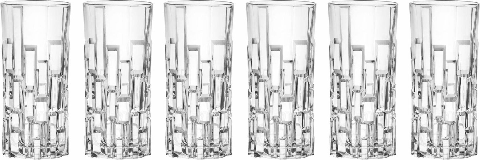 RCR Italia Longdrinkgläser 6er-Set 34cl ETNA, Glas