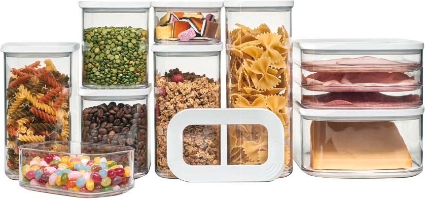 Mepal Vorratsdosen-Set 9-tlg. MODULA, Acryl