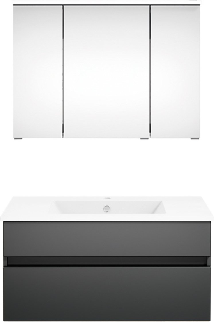 Thumbnail - Puris Badkombination GET2YOU 21, Holznachbildung