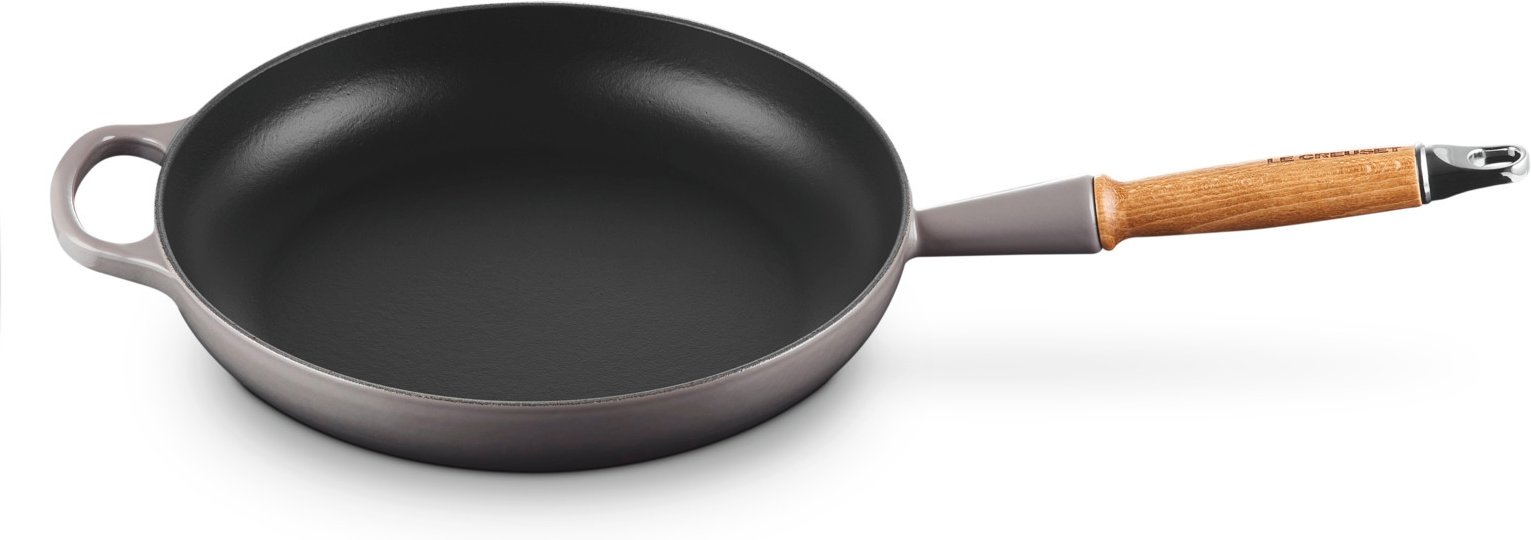 LE CREUSET Bratpfanne 28cm Flint SIGNATURE, Gusseisen