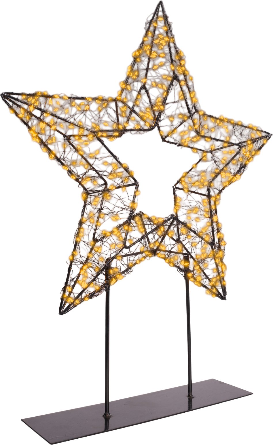 Thumbnail - Lumineo Micro LED-Stern X-MAS 47cm