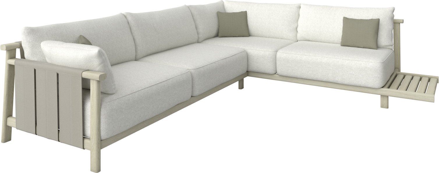 Dieter Knoll Loungeeckgarnitur MARI, Stoff