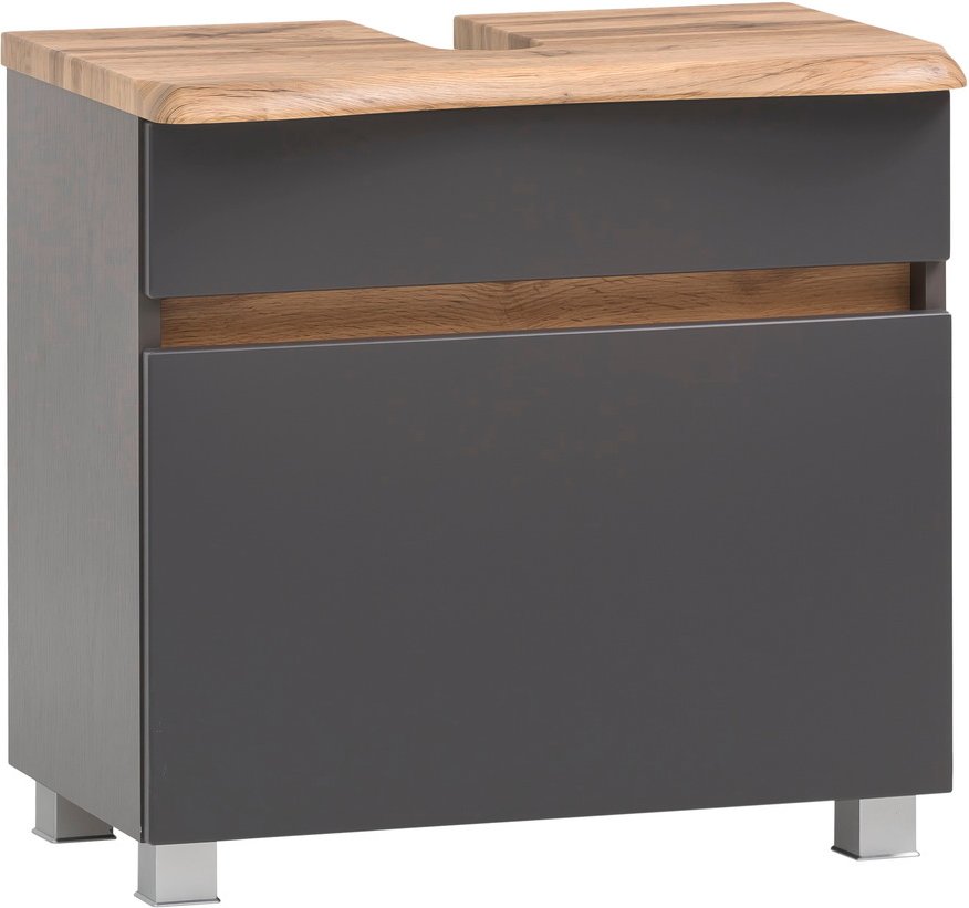 XORA Waschbeckenunterschrank VILLACH, Holznachbildung