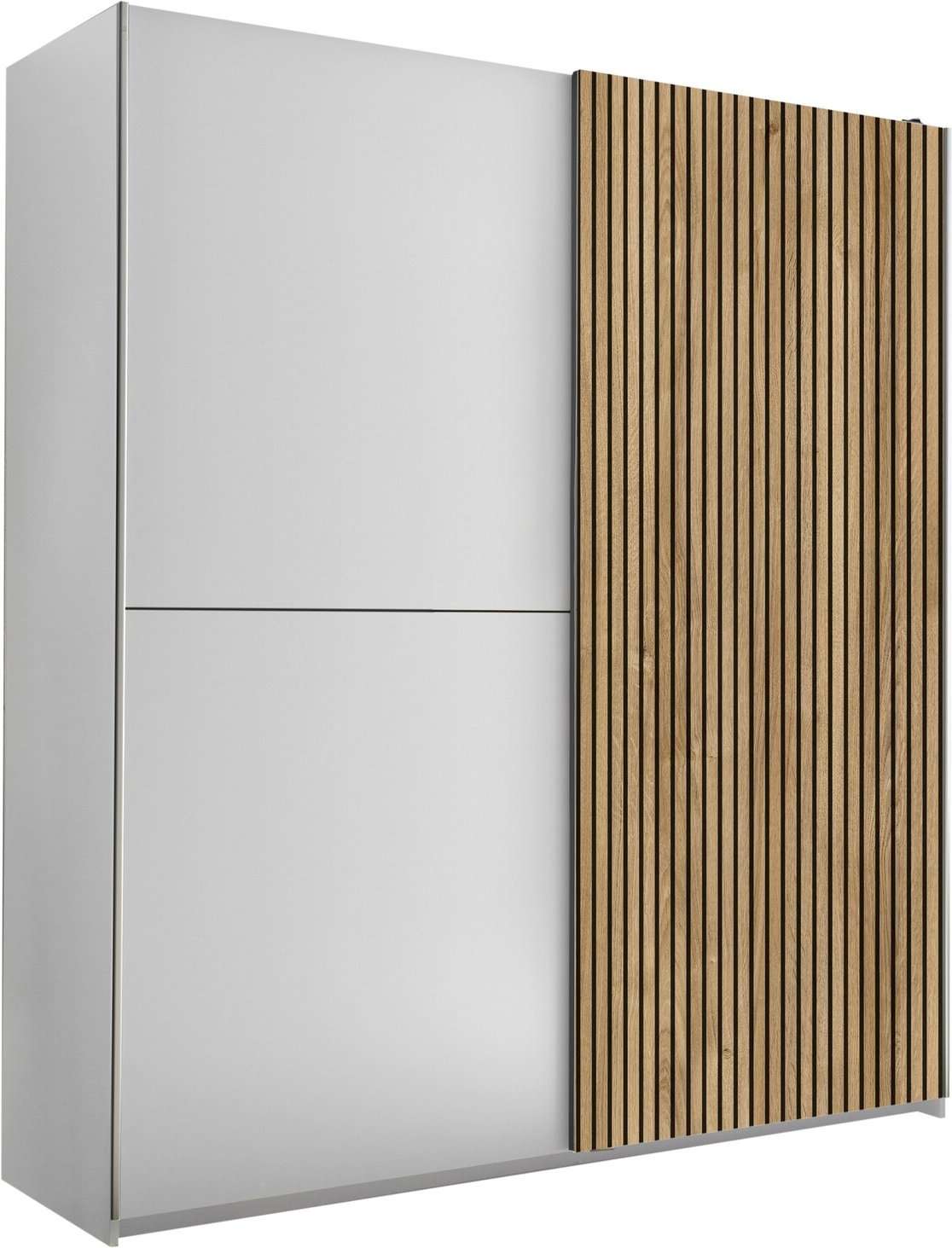 Z2 Schwebetürenschrank 2-türig BERNO, Holznachbildung