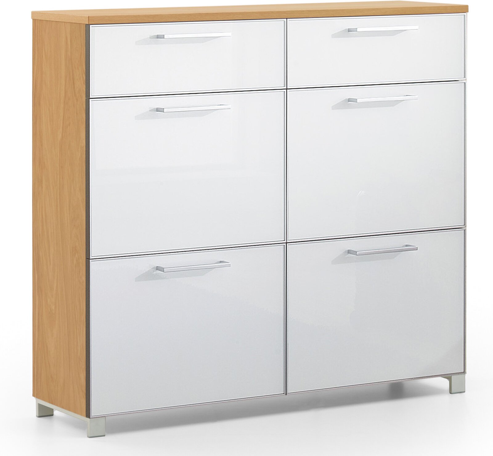 VOSS Schuhschrank SANTINA, Holzfurnier