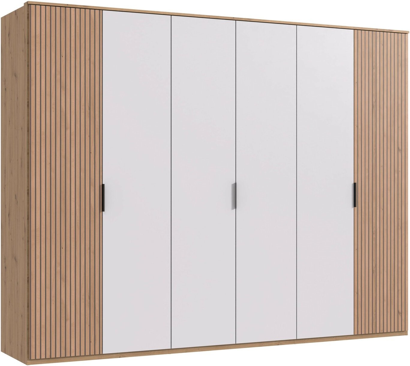 Z2 Drehtürenschrank 6-trg. Tunis, Eiche Artisan, Holznachbildung