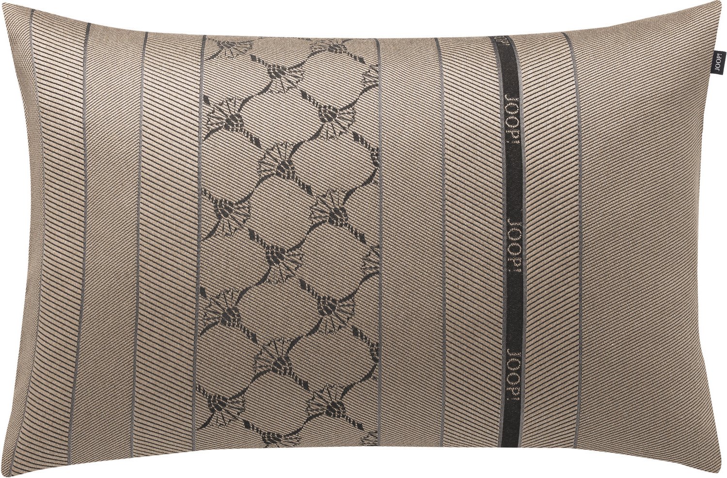 JOOP! Zierkissenhülle J!BLEND, Materialmix