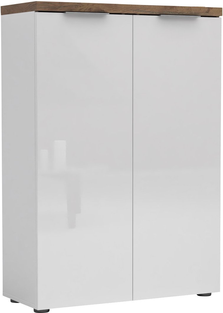 XORA Aktenschrank niedrig IDEA-OFFICE, Holznachbildung