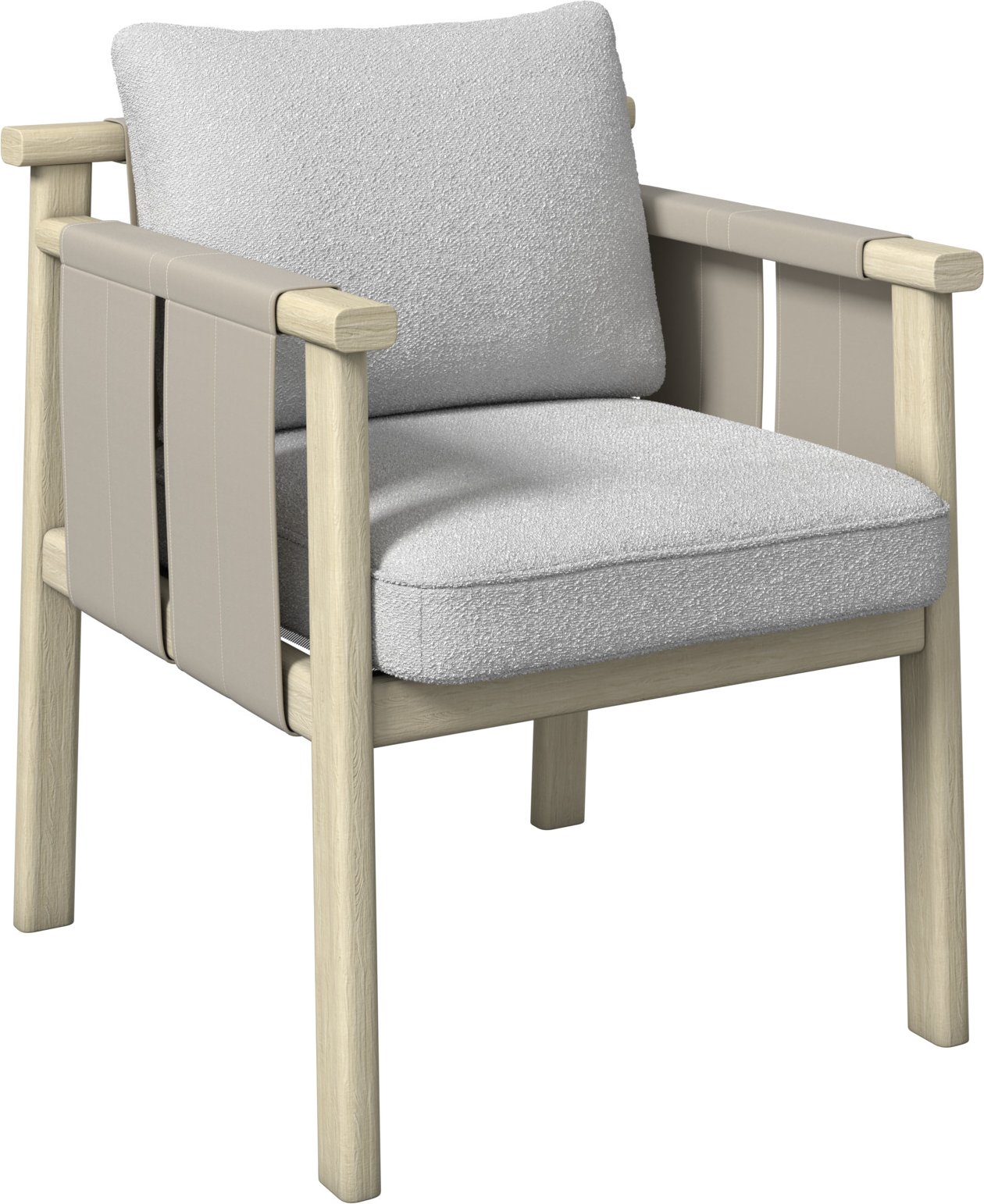 Dieter Knoll Armlehnstuhl MARI, Stoff