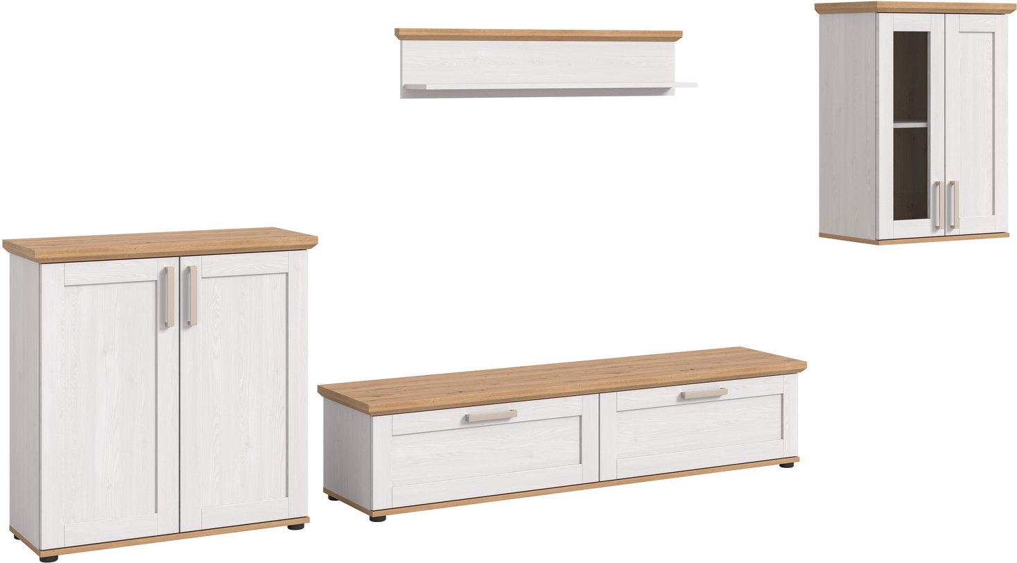 MID.YOU Wohnkombination VERONA, Holznachbildung