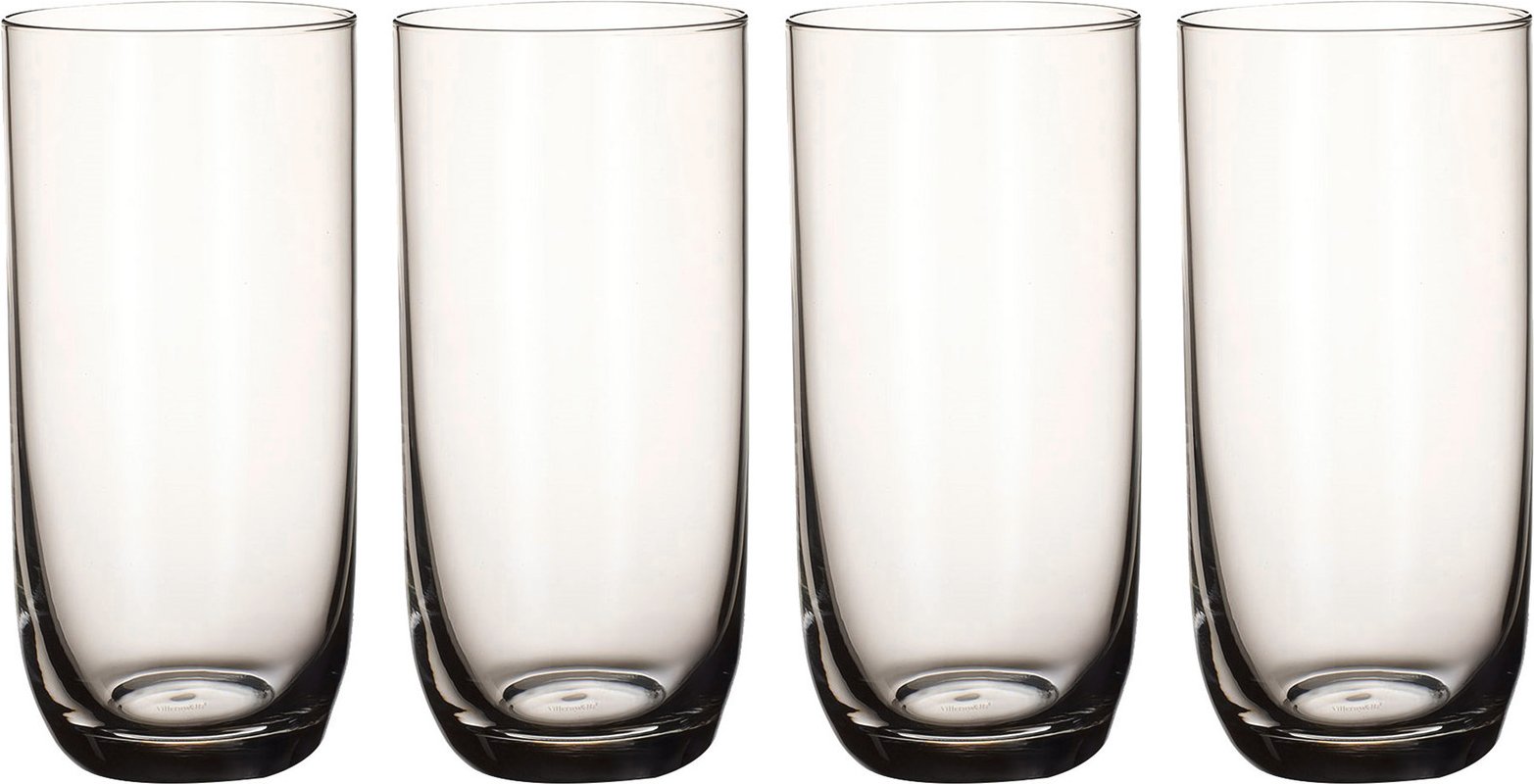 Villeroy & Boch Longdrinkbecher 4er-Set LA DAVINA, Kristallglas