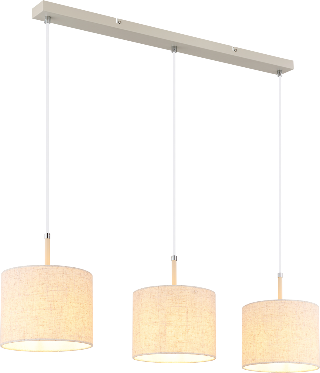 Thumbnail - Globo Lighting Hängeleuchte DELEON, Textilfaser