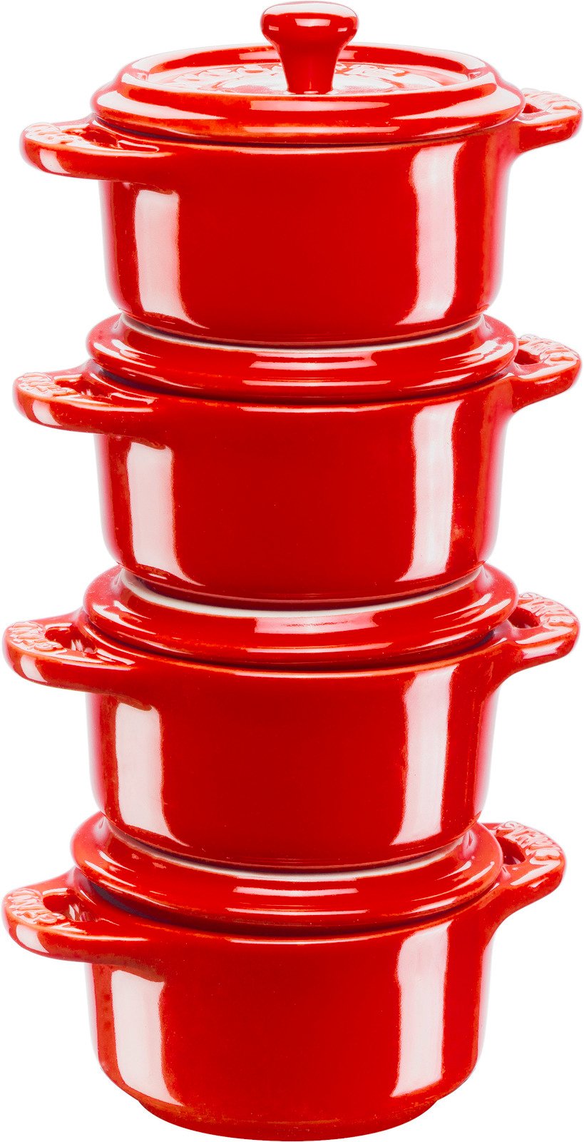 Staub Cocotte Set 4-tlg., Keramik
