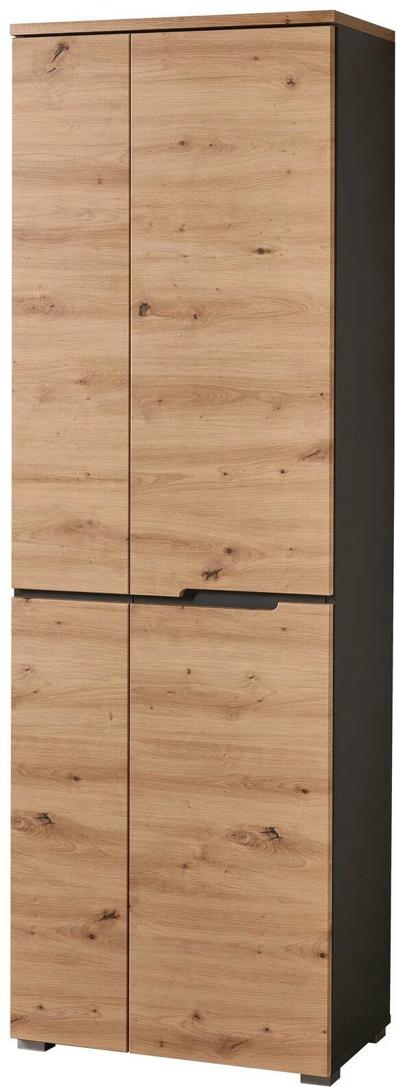 Voleo XL-Schuh-/Garderobenschrank DETROIT, Holznachbildung