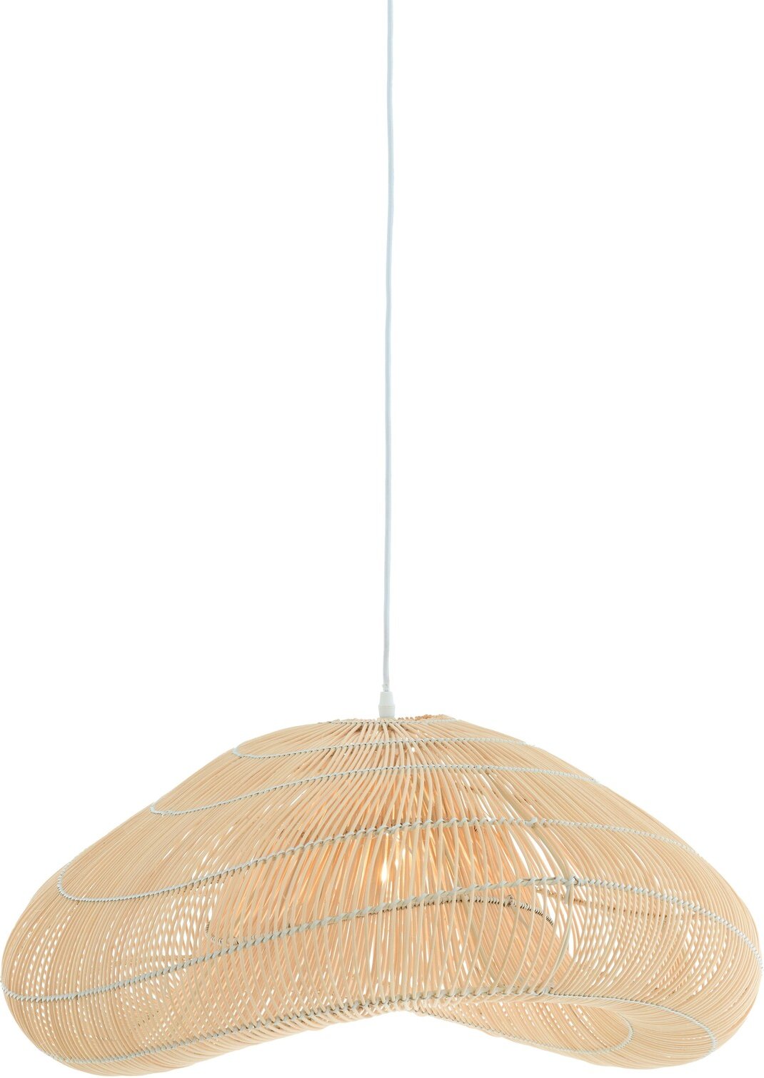 Light&Living Hängeleuchte JANZUR, Rattan