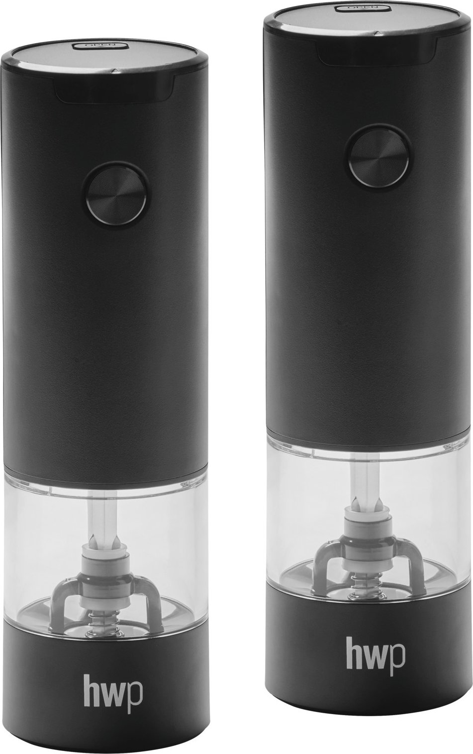 Homeware Salz-/Pfeffermühlen-Set. 2-tlg, Edelstahl