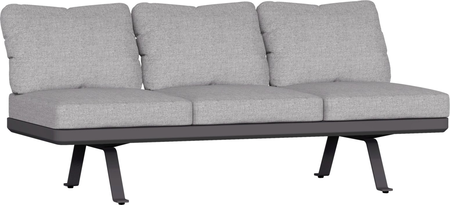 Zebra 3-Sitzer Loungeelement SKY, Stoff