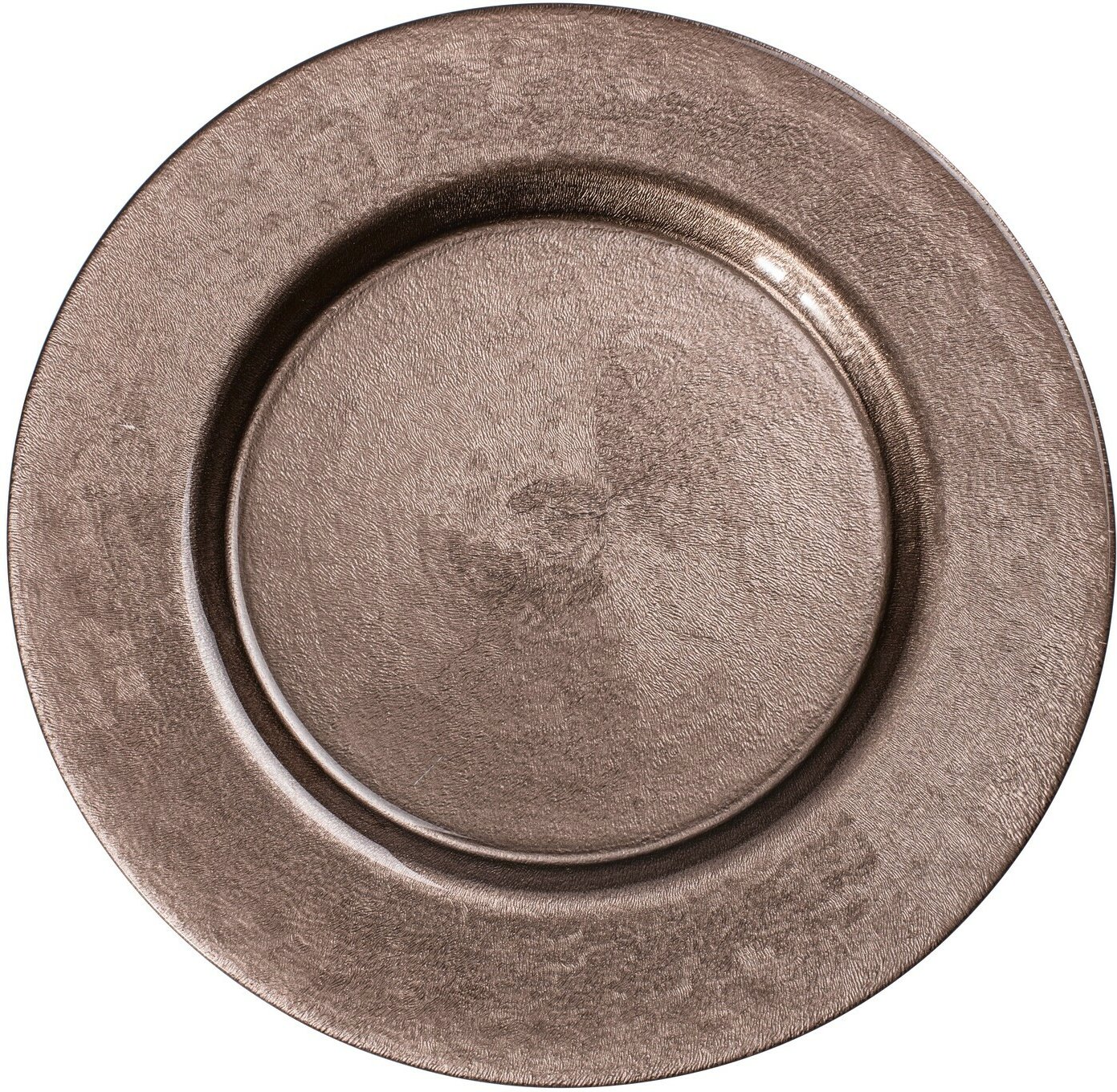 Novel Platzteller Hellbraun, Glas