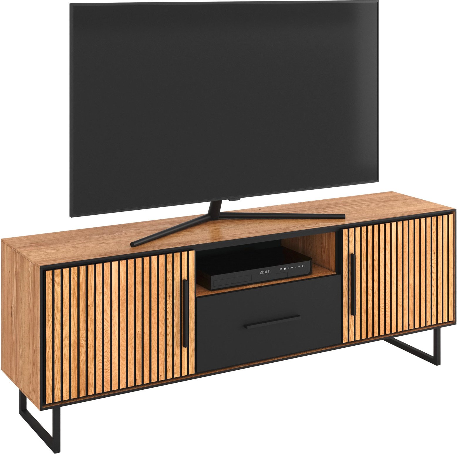 Z2 TV-Lowboard BELLA, Teilmassiv