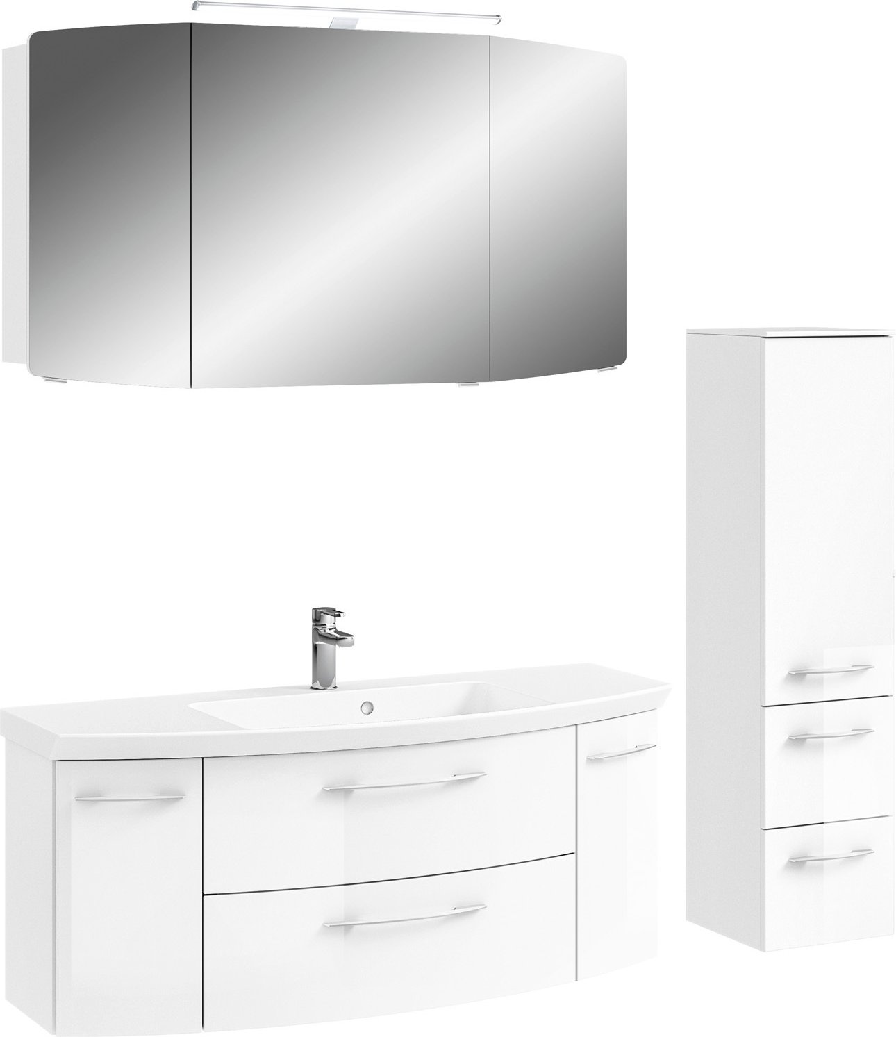 Pelipal Badkombination CASSCA SPRINT, Holznachbildung