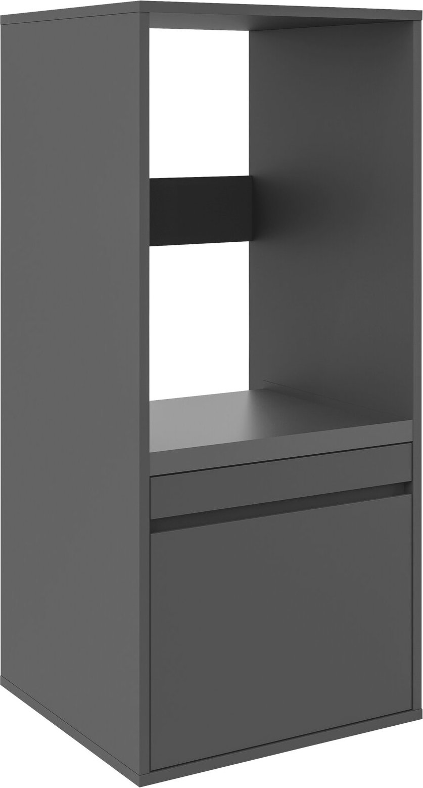 XORA Waschmaschinenschrank LIV WASHTOWER, anthrazit, MDF