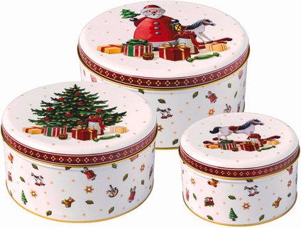 Villeroy & Boch Keksdosen-Set, Metall