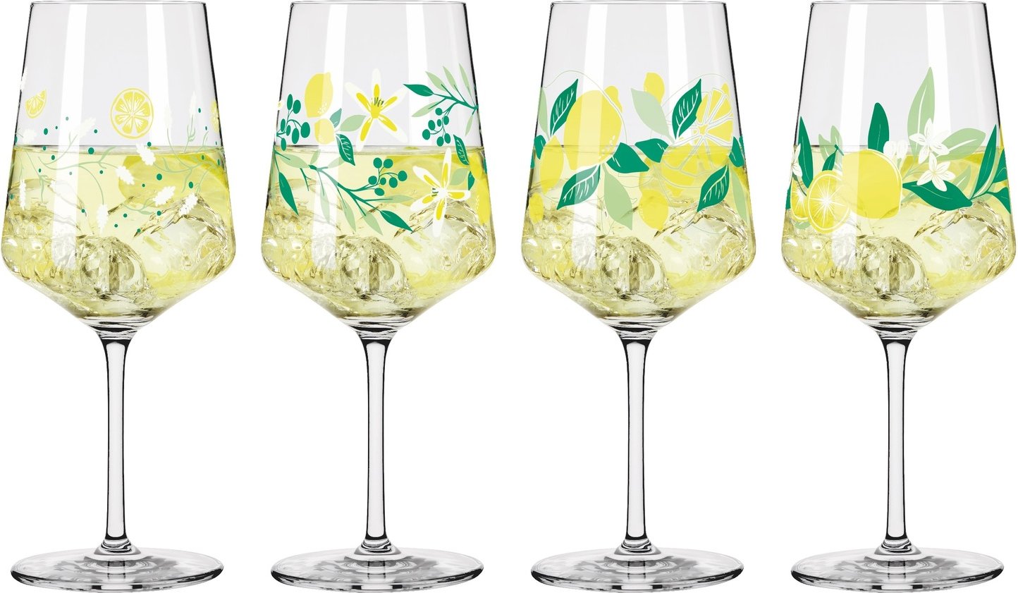 Ritzenhoff Limoncello 4er-Set SOMMERTAU, Glas