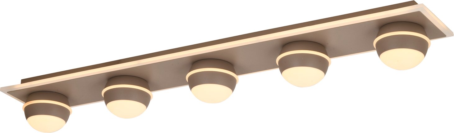 Geeti LED-Deckenleuchte BIARRITZ, Metall